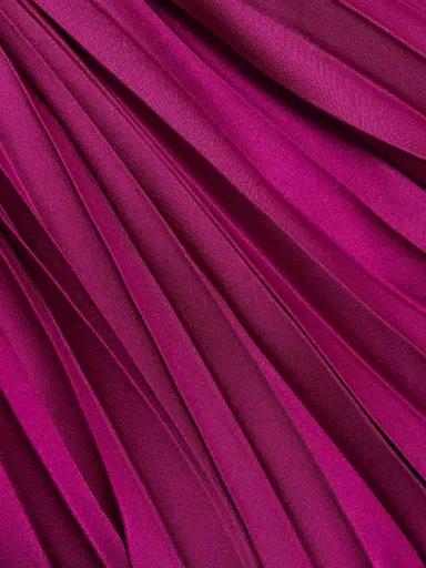 AMUR Women's Ionea Pleated Halterneck Gown - Nectar | Thumbnail 7 AMUR Women's Ionea Pleated Halterneck Gown - Nectar | Thumbnail 7