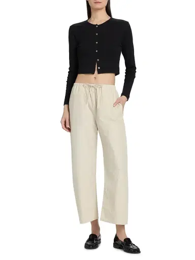 LESET Women's Kyoto Cotton Carpenter Pants | Thumbnail 2 LESET Women's Kyoto Cotton Carpenter Pants | Thumbnail 2