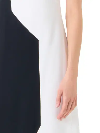 Akris Women's Colorblocked One-Shoulder Midi-Dress | Thumbnail 5 Akris Women's Colorblocked One-Shoulder Midi-Dress | Thumbnail 5