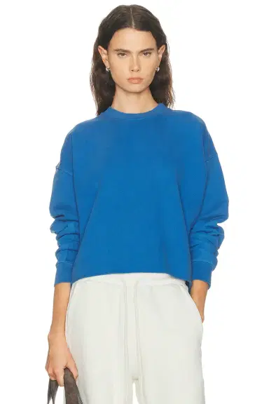 LESET Jamie Patch Crewneck Sweater | Thumbnail 1 LESET Jamie Patch Crewneck Sweater | Thumbnail 1