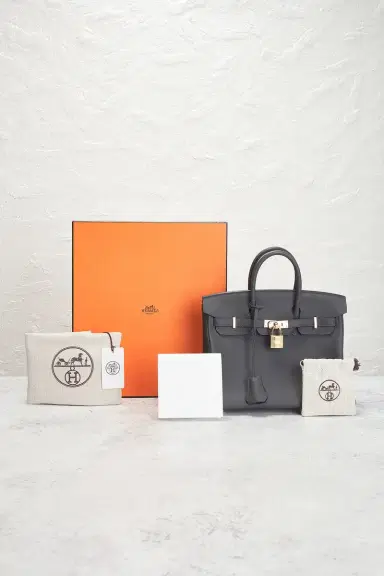 HERMÈS Hermes Swift Birkin 25 Handbag | Thumbnail 12 HERMÈS Hermes Swift Birkin 25 Handbag | Thumbnail 12