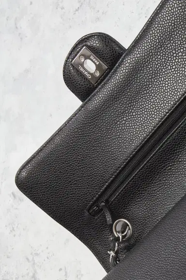 Chanel Chanel Caviar Medium Classic Double Flap Bag | Thumbnail 7 Chanel Chanel Caviar Medium Classic Double Flap Bag | Thumbnail 7