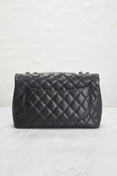 chanel Chanel Caviar Jumbo Classic Double Flap Bag | Thumbnail 3 chanel Chanel Caviar Jumbo Classic Double Flap Bag | Thumbnail 3