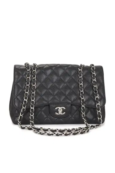 chanel Chanel Caviar Jumbo Classic Double Flap Bag | Thumbnail 1 chanel Chanel Caviar Jumbo Classic Double Flap Bag | Thumbnail 1