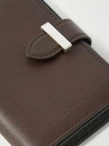 dunhill Alfred Business Card Case Patina-Leather Cardholder - Men | Thumbnail 3 dunhill Alfred Business Card Case Patina-Leather Cardholder - Men | Thumbnail 3