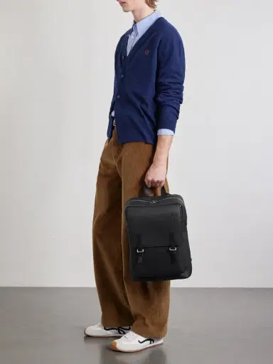 Loewe Military Full-Grain Leather Backpack - Men | Thumbnail 2 Loewe Military Full-Grain Leather Backpack - Men | Thumbnail 2