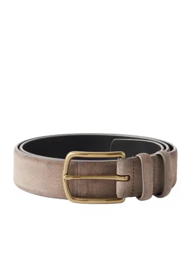 Officine Creative 3.5cm Suede Belt - Men | Thumbnail 1 Officine Creative 3.5cm Suede Belt - Men | Thumbnail 1