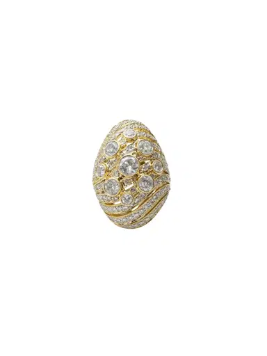 Wish Fine Jewelry 2.83ct Diamond 18K Gold Pave Ring | Thumbnail 1 Wish Fine Jewelry 2.83ct Diamond 18K Gold Pave Ring | Thumbnail 1