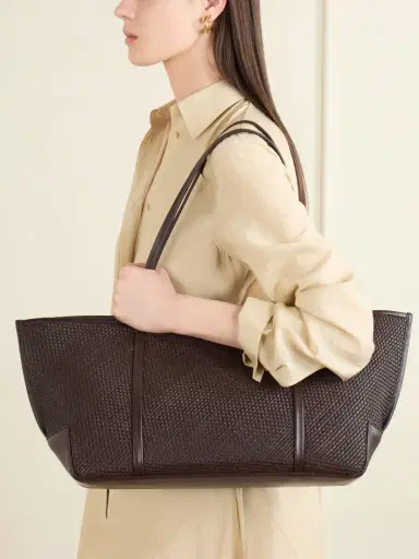 St. Agni Bateau Woven Leather Tote Bag | Thumbnail 4 St. Agni Bateau Woven Leather Tote Bag | Thumbnail 4