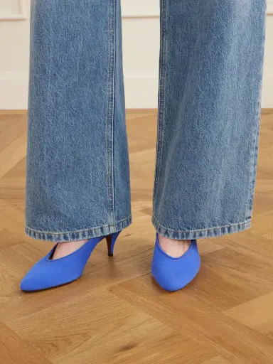 Versace Tina 65 Denim Pumps | Thumbnail 2 Versace Tina 65 Denim Pumps | Thumbnail 2