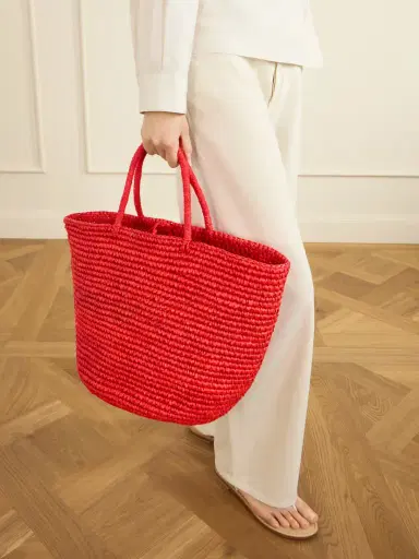 SENSI STUDIO Large Straw Tote | Thumbnail 2 SENSI STUDIO Large Straw Tote | Thumbnail 2
