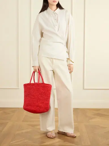 SENSI STUDIO Large Straw Tote | Thumbnail 3 SENSI STUDIO Large Straw Tote | Thumbnail 3