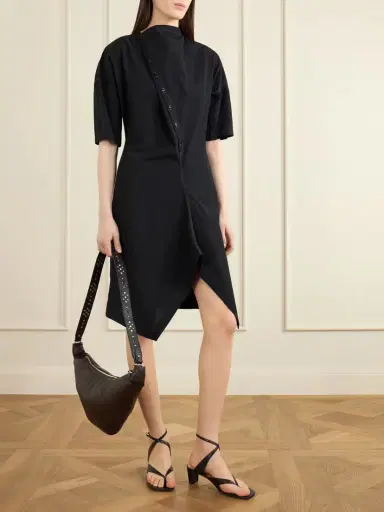 Lemaire Croissant Medium Studded Textured-leather Shoulder Bag | Thumbnail 2 Lemaire Croissant Medium Studded Textured-leather Shoulder Bag | Thumbnail 2