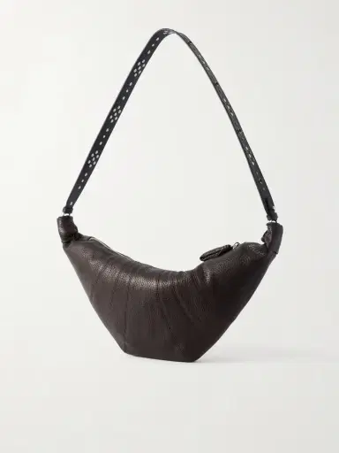 Lemaire Croissant Medium Studded Textured-leather Shoulder Bag | Thumbnail 3 Lemaire Croissant Medium Studded Textured-leather Shoulder Bag | Thumbnail 3