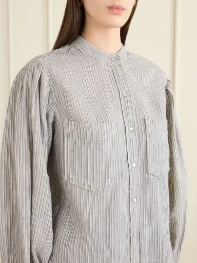 Marant Étoile Selvia Striped Cotton Shirt | Thumbnail 5 Marant Étoile Selvia Striped Cotton Shirt | Thumbnail 5