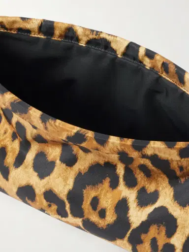 Alaïa Le Click Medium Leopard-print Satin Shoulder Bag | Thumbnail 5 Alaïa Le Click Medium Leopard-print Satin Shoulder Bag | Thumbnail 5