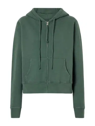 Nili Lotan Cotton-jersey Zip-up Hoodie | Thumbnail 1 Nili Lotan Cotton-jersey Zip-up Hoodie | Thumbnail 1