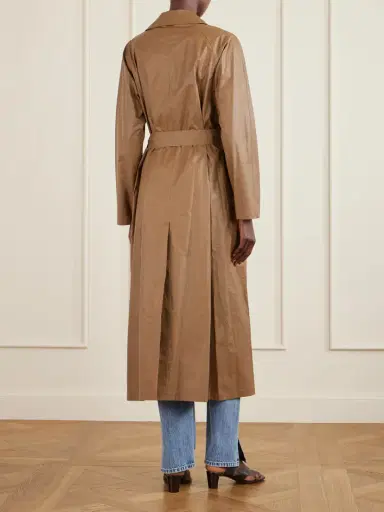TWP Back & Forth Double-breasted Coated Cotton-canvas Trench Coat | Thumbnail 4 TWP Back & Forth Double-breasted Coated Cotton-canvas Trench Coat | Thumbnail 4