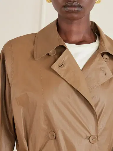 TWP Back & Forth Double-breasted Coated Cotton-canvas Trench Coat | Thumbnail 5 TWP Back & Forth Double-breasted Coated Cotton-canvas Trench Coat | Thumbnail 5