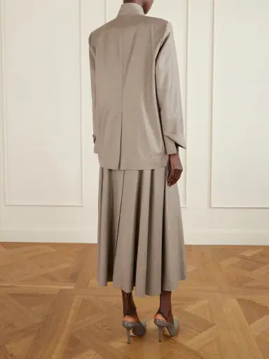 SASUPHI Lauren Belted Wool-twill Blazer | Thumbnail 3 SASUPHI Lauren Belted Wool-twill Blazer | Thumbnail 3