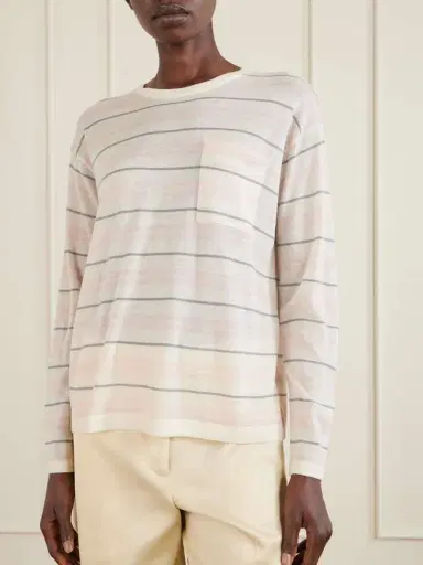 TWP 4th St Striped Cashmere Sweater | Thumbnail 3 TWP 4th St Striped Cashmere Sweater | Thumbnail 3