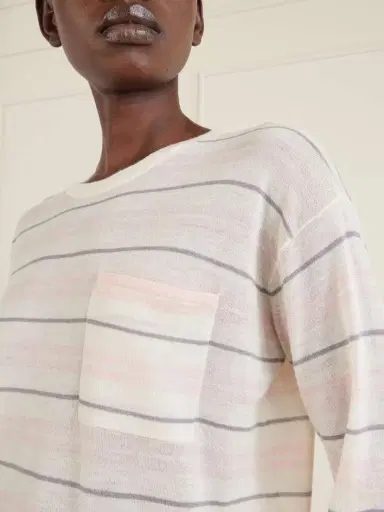 TWP 4th St Striped Cashmere Sweater | Thumbnail 5 TWP 4th St Striped Cashmere Sweater | Thumbnail 5
