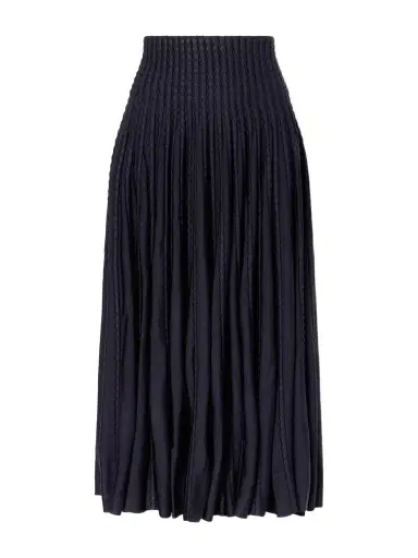 Alaïa Textured Knitted Midi Skirt | Thumbnail 1 Alaïa Textured Knitted Midi Skirt | Thumbnail 1