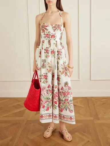 Emporio Sirenuse Johanna Chintz Floral-print Cotton Maxi Dress | Thumbnail 2 Emporio Sirenuse Johanna Chintz Floral-print Cotton Maxi Dress | Thumbnail 2