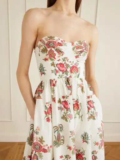 Emporio Sirenuse Johanna Chintz Floral-print Cotton Maxi Dress | Thumbnail 5 Emporio Sirenuse Johanna Chintz Floral-print Cotton Maxi Dress | Thumbnail 5