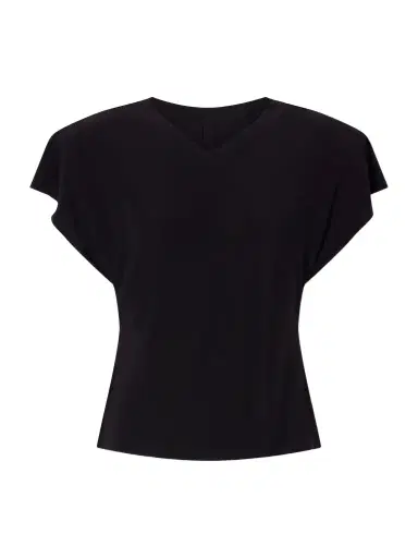 Norma Kamali Stretch-jersey Blouse | Thumbnail 1 Norma Kamali Stretch-jersey Blouse | Thumbnail 1