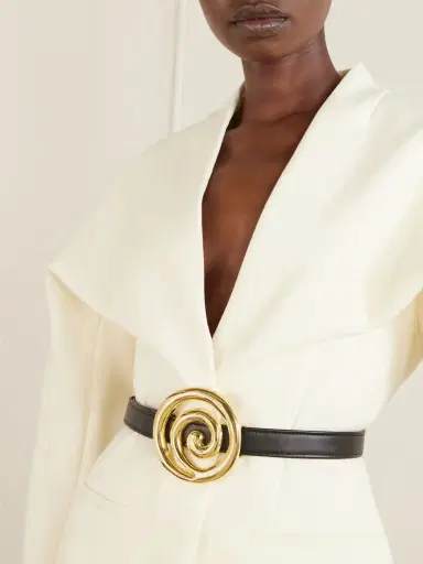 Déhanche Koru Embellished Leather Belt | Thumbnail 2 Déhanche Koru Embellished Leather Belt | Thumbnail 2