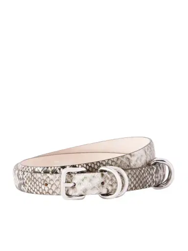 Déhanche Constance Snake-effect Leather Belt | Thumbnail 1 Déhanche Constance Snake-effect Leather Belt | Thumbnail 1