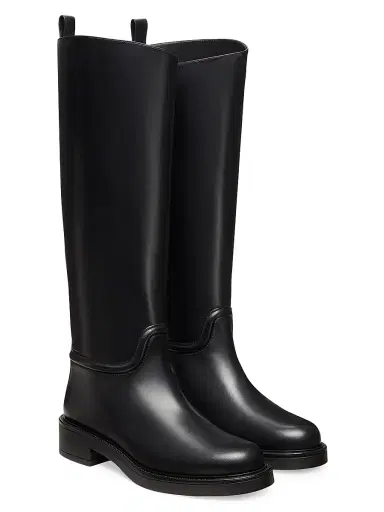 Stuart Weitzman Women's Celia 40MM Leather Riding Boots | Thumbnail 2 Stuart Weitzman Women's Celia 40MM Leather Riding Boots | Thumbnail 2