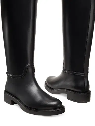 Stuart Weitzman Women's Celia 40MM Leather Riding Boots | Thumbnail 4 Stuart Weitzman Women's Celia 40MM Leather Riding Boots | Thumbnail 4