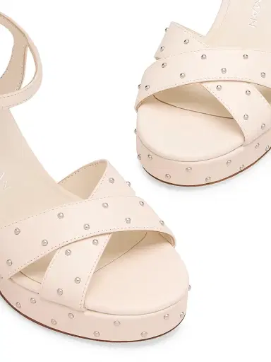 Stuart Weitzman Women's Dayna Sostud Platform Sandals - Linen | Thumbnail 4 Stuart Weitzman Women's Dayna Sostud Platform Sandals - Linen | Thumbnail 4