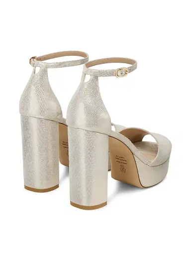 Stuart Weitzman Women's Sabrina 110MM Leather Platform Sandals - Linen | Thumbnail 4 Stuart Weitzman Women's Sabrina 110MM Leather Platform Sandals - Linen | Thumbnail 4