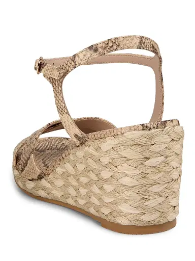 Stuart Weitzman Women's Dayna 65MM Espadrille Leather Sandals - Adobe Pink - Size 9.5 | Thumbnail 3 Stuart Weitzman Women's Dayna 65MM Espadrille Leather Sandals - Adobe Pink - Size 9.5 | Thumbnail 3