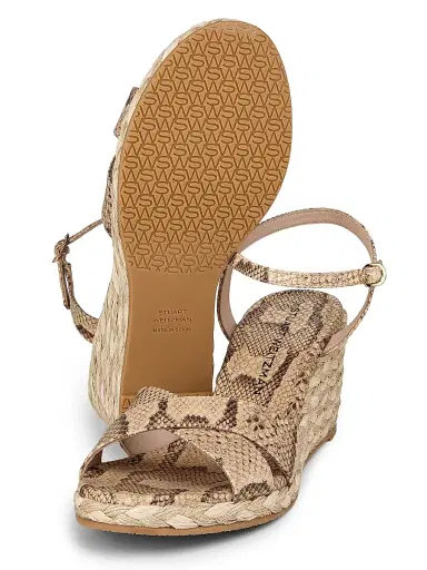 Stuart Weitzman Women's Dayna 65MM Espadrille Leather Sandals - Adobe Pink - Size 9.5 | Thumbnail 6 Stuart Weitzman Women's Dayna 65MM Espadrille Leather Sandals - Adobe Pink - Size 9.5 | Thumbnail 6