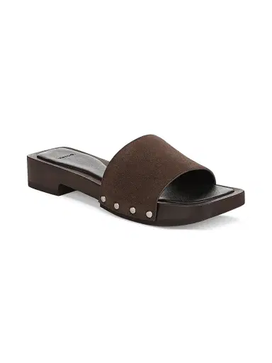 Vince Women's Barbara 30MM Studded Suede Sandals | Thumbnail 2 Vince Women's Barbara 30MM Studded Suede Sandals | Thumbnail 2