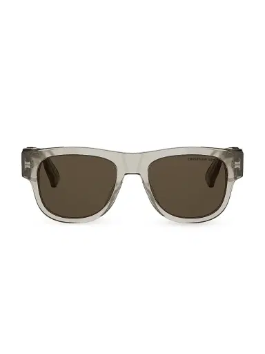 Dior Men's Oblique S4I 53MM Geometric Sunglasses - Beige Brown | Thumbnail 2 Dior Men's Oblique S4I 53MM Geometric Sunglasses - Beige Brown | Thumbnail 2