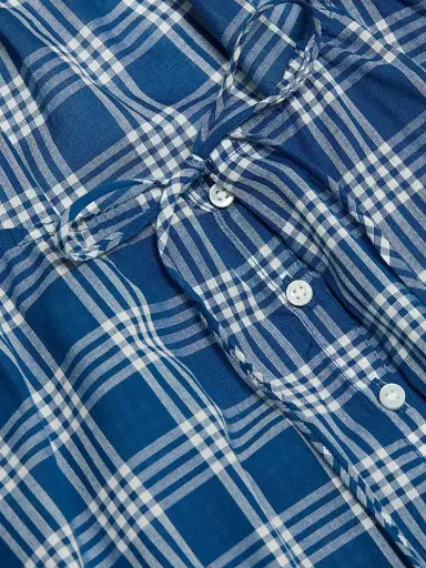 DÔEN Women's Theo Plaid Cotton Top - Dorset Plaid | Thumbnail 7 DÔEN Women's Theo Plaid Cotton Top - Dorset Plaid | Thumbnail 7