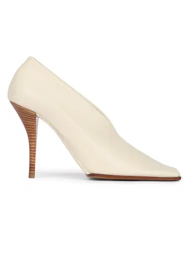 Alaïa Women's 90MM Leather Square-Toe Pumps | Thumbnail 1 Alaïa Women's 90MM Leather Square-Toe Pumps | Thumbnail 1