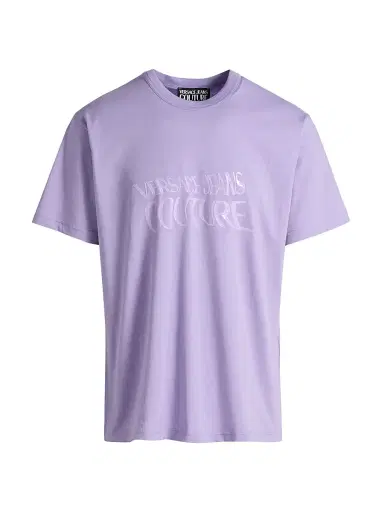 Versace Jeans Couture Men's Screen-Printed Logo Cotton T-Shirt | Thumbnail 1 Versace Jeans Couture Men's Screen-Printed Logo Cotton T-Shirt | Thumbnail 1