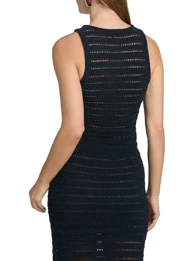 A.L.C. Women's Gale Crochet Cotton-Blend Crop Top - Night Blue - Size XL | Thumbnail 5 A.L.C. Women's Gale Crochet Cotton-Blend Crop Top - Night Blue - Size XL | Thumbnail 5