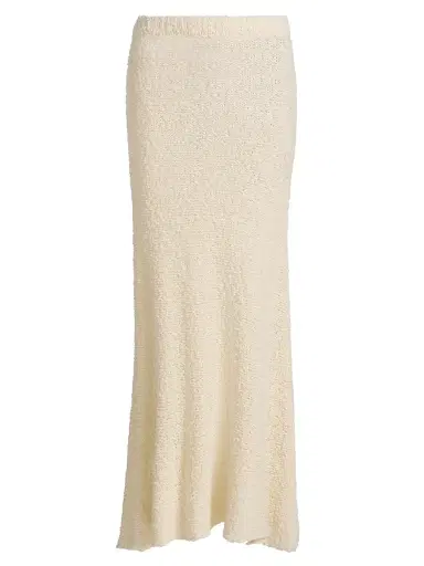 The Elder Statesman Women's Ella Bouclé Knit Maxi Skirt - | Thumbnail 1 The Elder Statesman Women's Ella Bouclé Knit Maxi Skirt - | Thumbnail 1