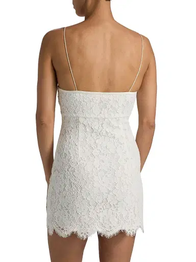 LoveShackFancy Women's Petaline Scalloped-Hem Minidress - | Thumbnail 5 LoveShackFancy Women's Petaline Scalloped-Hem Minidress - | Thumbnail 5