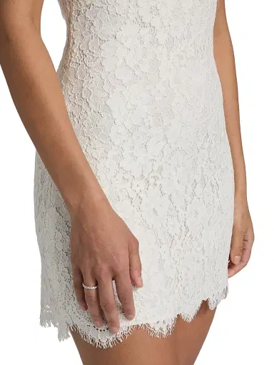 LoveShackFancy Women's Petaline Scalloped-Hem Minidress - | Thumbnail 6 LoveShackFancy Women's Petaline Scalloped-Hem Minidress - | Thumbnail 6