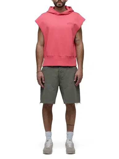 Hudson Jeans Men's Viper Sleeveless Hoodie - Reef | Thumbnail 2 Hudson Jeans Men's Viper Sleeveless Hoodie - Reef | Thumbnail 2