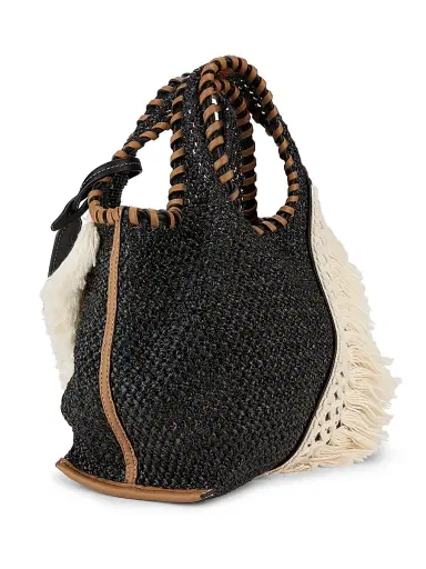 3.1 Phillip Lim Women's Mini Fringed Raffia Tote Bag | Thumbnail 3 3.1 Phillip Lim Women's Mini Fringed Raffia Tote Bag | Thumbnail 3