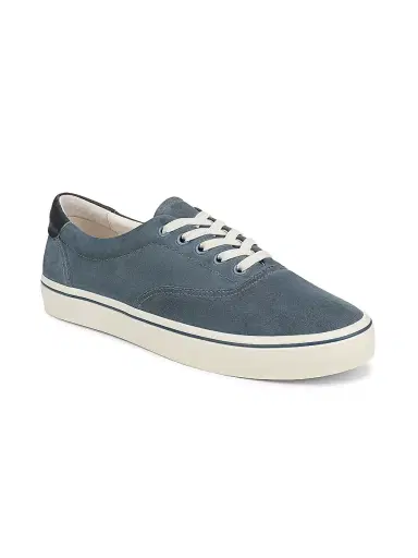 Vince Men's Seaside Suede Low-Top Sneakers - Uniform Blue | Thumbnail 2 Vince Men's Seaside Suede Low-Top Sneakers - Uniform Blue | Thumbnail 2
